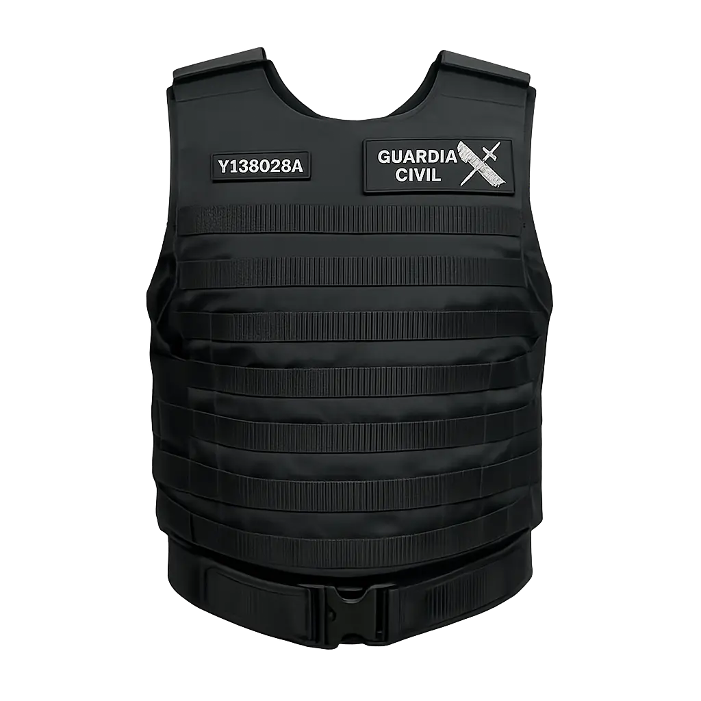Funda exterior para chaleco antibalas Guardia Civil