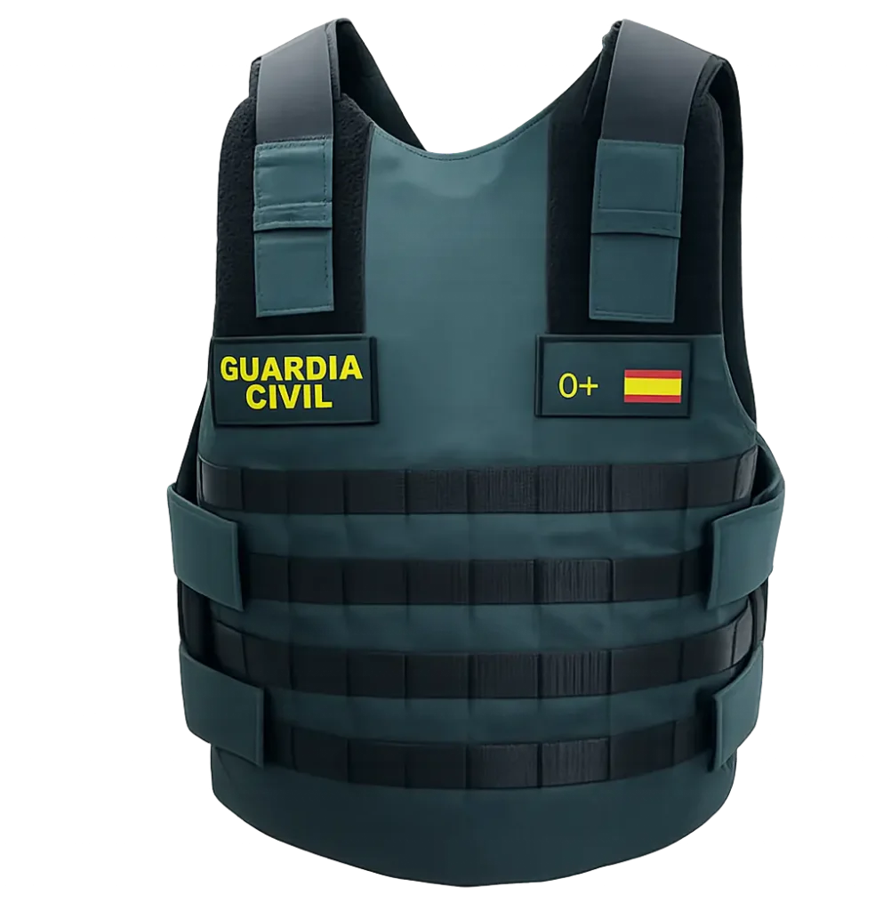 Funda interior para chaleco antibalas Guardia Civil