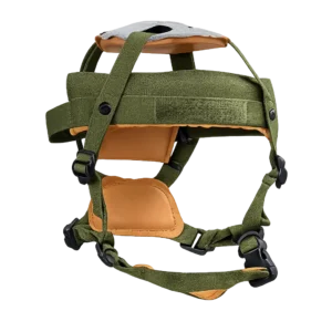 Sistema de suspensión Butterfly de 4 puntos para casco balístico profesional