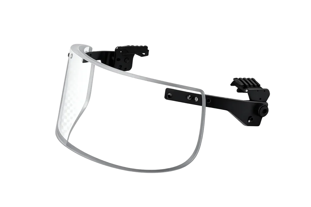 Visor balístico antibalas V-RB-001 para casco táctico NIJ IIIA